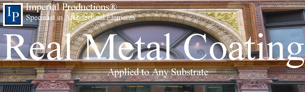 Real Metal coating applied to any substrate
